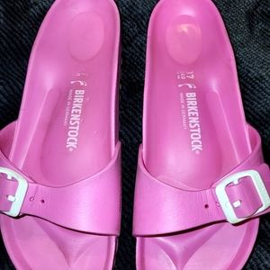 Pink Birkenstock Slides Size 6 Womens